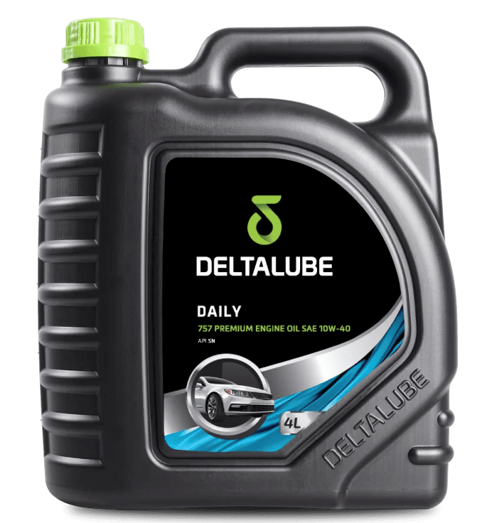 Deltalube Daily 757 Premium Oli Mesin SAE 10W-40 API SN | Mobil (4L)